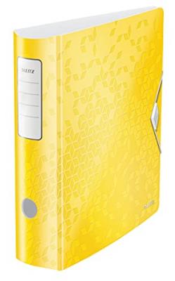 LEITZ Classeur Active Polyfoam A4 180&deg; 80mm - Jaune - 