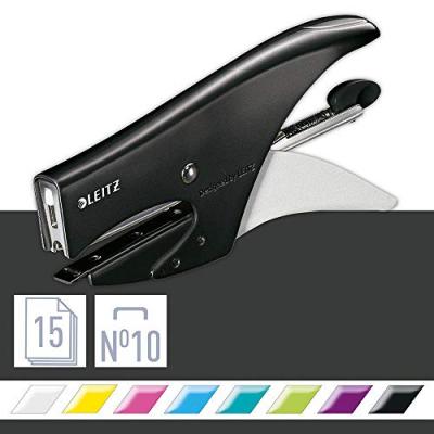 LEITZ Pince Agrafeuse Bo&icirc;te Wow - Noir - 