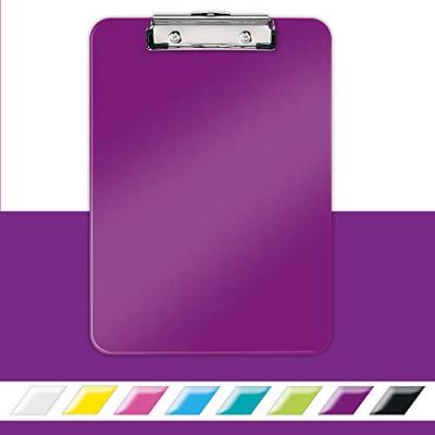 LEITZ  wow porte-documents avec clip violet format a4 39710062