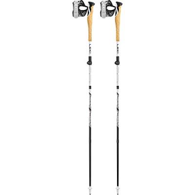 LEKI  B&acirc;ton de trail Cross Trail Fx Superlite Noir/Blanc