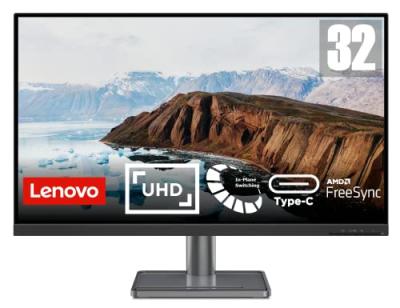 LENOVO  l32p-30 31.5"" led 4k ultra hd 6 ms noir