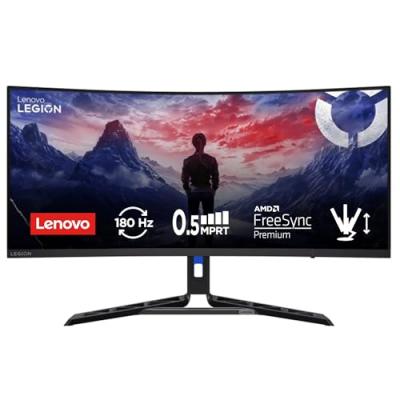 LENOVO  Legion R34w-30 34"" LED VA UltraWide QHD 180Hz Haut-parleurs r&eacute;glables en hauteur incurv&eacute;s