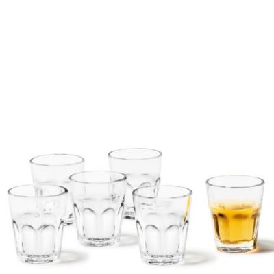 LEONARDO  12994 Rock- Coffret de 6 Verres &agrave; Eau-de-Vie 4 cl