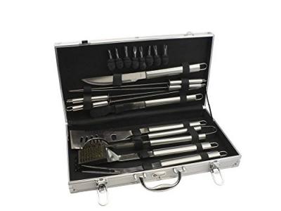 LEOPOLD VIENNA  mallette bbq 18 pi&egrave;ces, 8x24x27 lv01070 DFX-303060
