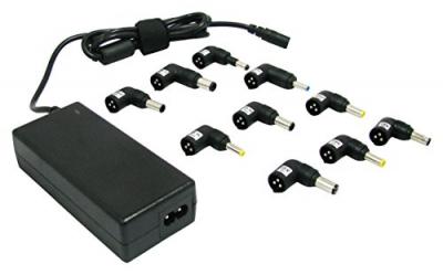 LEOTEC  LENCSHOME10 Chargeur Universel pour Notebook 70 W Noir