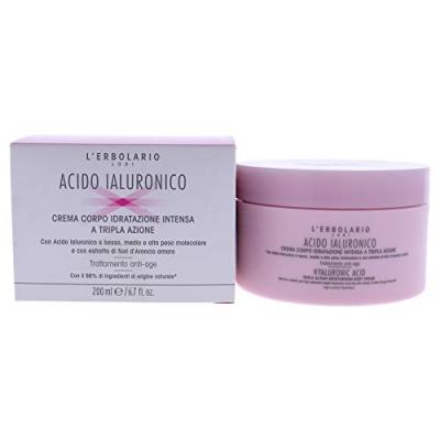 L ERBOLARIO L'Erbolario Cr&egrave;me Corps Hydratation Intense Acide Hyaluronique 200 ml