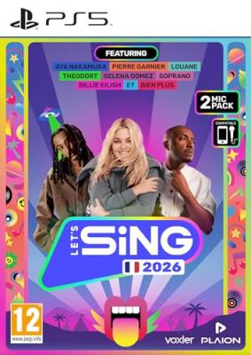 Let's Sing 2026 + 2 micros PS5 