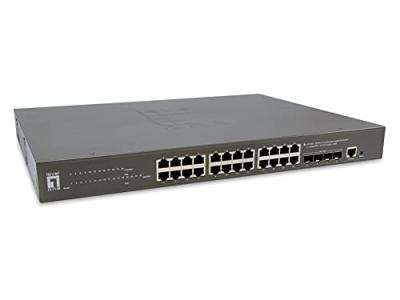 LEVELONE  Routeur filaire GTP2871 Commutateur PoE 28 Ports L3 Lite Managed Gigabit PoE
