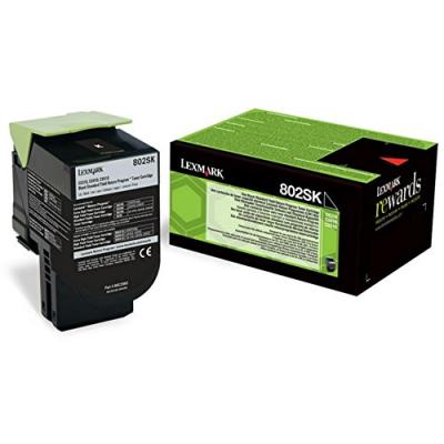 LEXMARK Toner  80C2SKE 800S1 - Noir