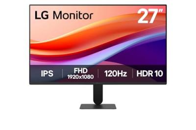 LG  27'' (68,5cm) Moniteur IPS format 16:9 R&eacute;solution UHD 1920x1080 - 27U411A-B
