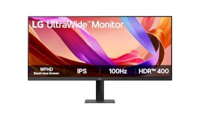 LG  UltraWide - ecran LED - 34 - IPS - 1 ms - HDMI, DisplayPort - noir