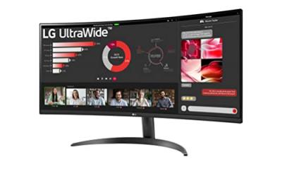 LG Ecran PC  UltraWide 34WR50QK-B 34"" Incurv&eacute; WQHD