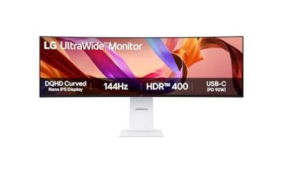 LG  49"" Moniteur UltraWide R&eacute;solution Dual QHD 5120 x 1440 - 49U950A-W