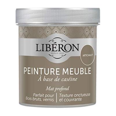 LIBERON Peinture meuble et boiserie Cas&eacute;ine LIB&Eacute;RON artichaut mat 0.5 l