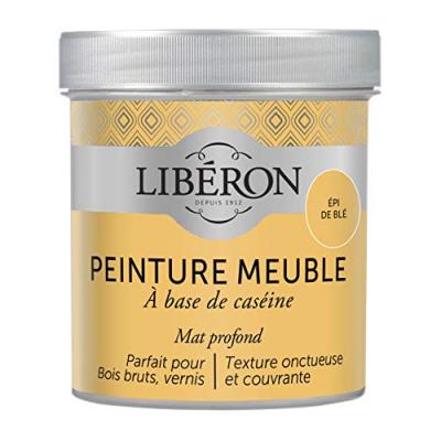 LIBERON Peinture meuble et boiserie Cas&eacute;ine LIB&Eacute;RON epi de bl&eacute; mat 0.5 l