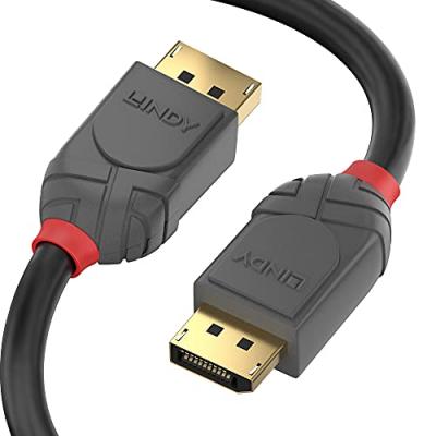 LINDY  C&acirc;ble DisplayPort 1.4, Anthra Line, 1m - Neuf