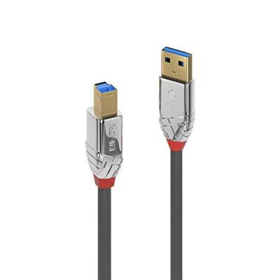 Lindy CROMO - cable USB - USB type A pour USB Type B - 3 m