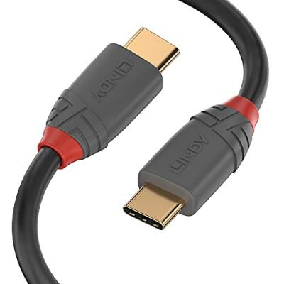 Lindy Anthra Line - Cable USB de type-C - USB-C pour USB-C - 50 cm