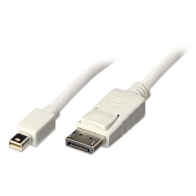 LINDY  41057 c&acirc;ble DisplayPort 2 m Mini DisplayPort Blanc