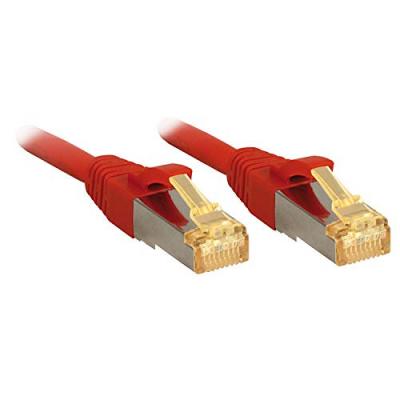 LINDY 47290 RJ45 C&acirc;ble r&eacute;seau, c&acirc;ble patch CAT 6 S/FTP 30.00 cm rouge