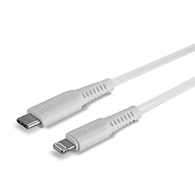 LINDY C&acirc;ble USB Type C vers Lightning, Blanc, 3m