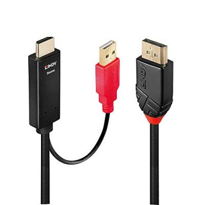 LINDY  cble HDMI vers DisplayPort, 2M