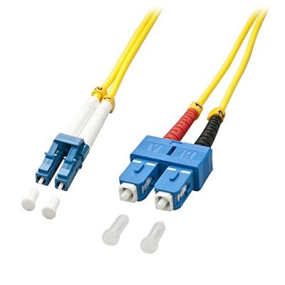 LINDY  Lc/lc 5 M Fiber Optic Cable Jaune