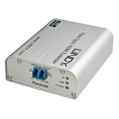 LINDY Fibre Optic HDMI 4K Extender Prolongateur audio-vid&eacute;o jusqu'&agrave; 450 m