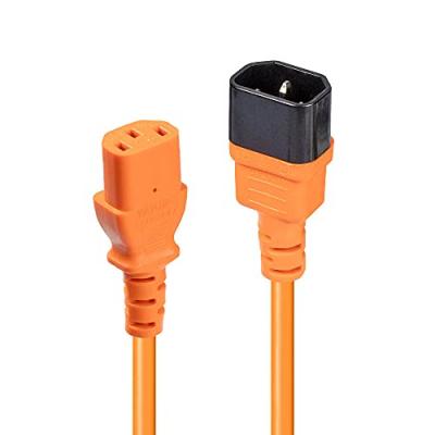 Lindy C14 To C13 Extension Power Cord 2 M Orange