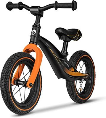 LIONELO  Draisienne Bart v&eacute;lo pour enfant - Noir Orange