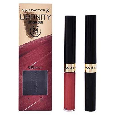 MAX FACTOR Set de Cosm&eacute;tiques Femme Lipfinity  (2 pcs) 115 - Confident