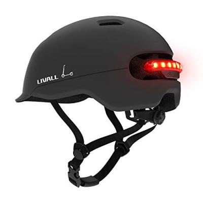 LIVALL Casque pour Trottinette &eacute;lectrique  C20 Noir Taille L
