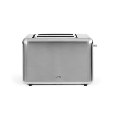 LIVOO Grille-pain digital 2 fentes larges 850w gris