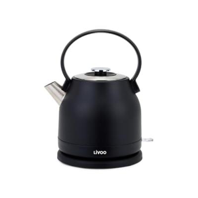 LIVOO  - bouilloire &eacute;lectrique 1.5l 2200w noir dod202n - DOD202N