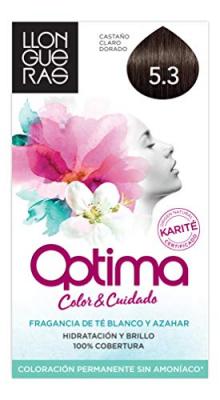 LLONGUERAS  Optima Hair Colour Teinte 5.3-Golden Brown