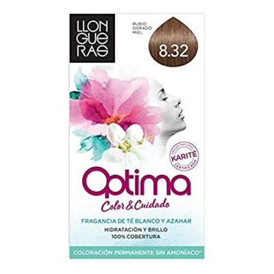 LLONGUERAS  -  optima hair colour 8. 32-light blond natural