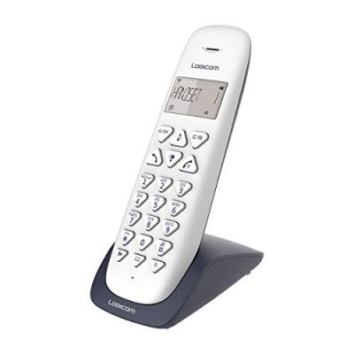 LOGICOM VEGA 155T - T&eacute;l&eacute;phone sans fil avec ID d'appelant - DECT - taupe