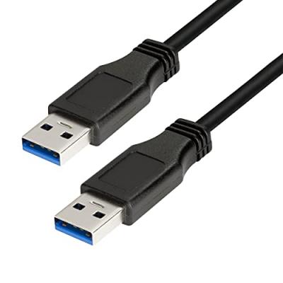 LOGILINK  CU0039 C&acirc;ble USB 3.0 M&acirc;le/M&acirc;le 2 m Noir