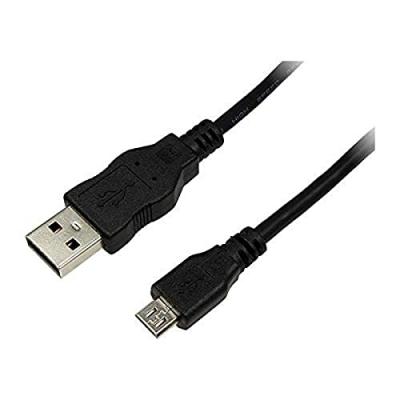 LOGILINK  CU0059 C&acirc;ble USB 2.0 A M&acirc;le/Micro B M&acirc;le 3m Noir