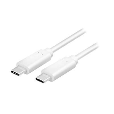LOGILINK C&acirc;ble USB USB 3.2 Gen1 (USB 3.0) USB-C m&acirc;le, USB-C m&acirc;le 50.00 cm blanc