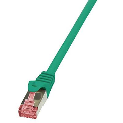 LogiLink PrimeLine C&acirc;ble r&eacute;seau Cat6 S/FTP AWG27 PIMF LSZH 10 m Vert