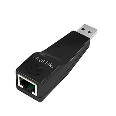  LogiLink UA0025C Adaptateur USB 2.0 vers Ethernet Noir