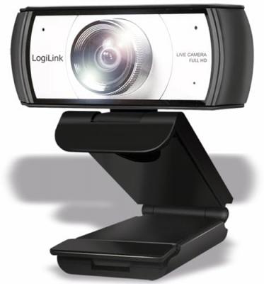 LOGILINK  Cam&eacute;ra de conf&eacute;rence HD USB, 2 micros, 120 degr&eacute;s