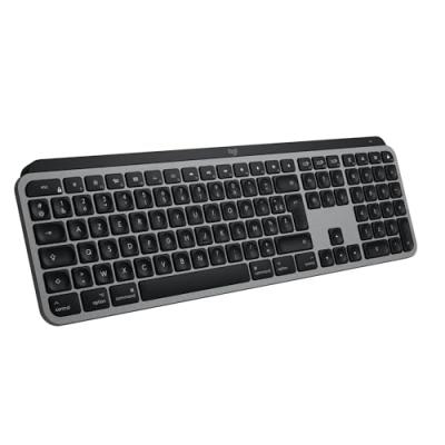LOGITECH Clavier -  - MX Keys S - Sans fil - Azerty - Gris sid&eacute;ral