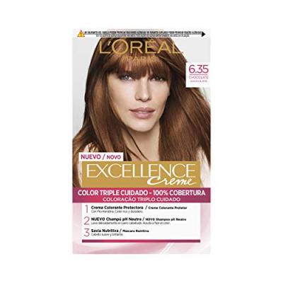 L OREAL PARIS L'Or&eacute;al Paris Excellence Coloration Permanente 6.35 Chocolat