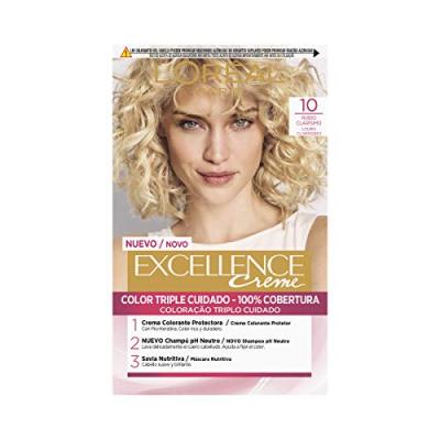 L OREAL PARIS L'Or&eacute;al Paris Excellence Creme Teinture 10 Rubio Claro Aclara