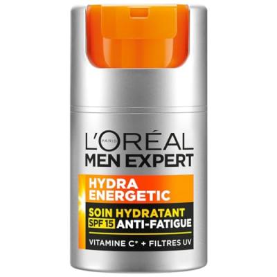L OREAL PARIS L'Or&eacute;al Men Expert Hydra Energetic Soin Hydratant SPF15 Anti-Fatigue - 50ml