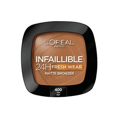 L OREAL PARIS L'Or&eacute;al Infaillible 24H Fresh Wear Matte Bronzer 400 Tan Dor&eacute; 9g