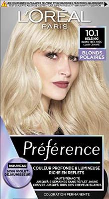 L OREAL PARIS Pr&eacute;f&eacute;rence Blonds Polaires -   Helsinki Blontr&egrave;s Tr&egrave;s Claicendr&eacute; - L'Or&eacute;al Paris