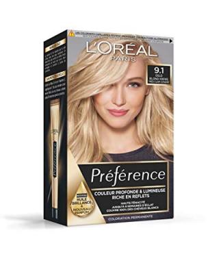 L OREAL PARIS Pr&eacute;f&eacute;rence Z Viking - Blond Tr&egrave;s Clair Cendr&eacute;